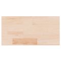 vidaXL Polica 40x20x2,5 cm neošetrený dubový masív