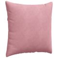 vidaXL Vankúše na pohovku 2 pcs Ružová 60 x 60 cm Kordúrová tkanina