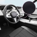 vidaXL Fólia na automobily 2 ks 3D čierna 100x150 cm+50x150 cm
