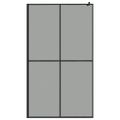 vidaXL Sprchová zástena 118 x 190 cm tmavé tvrdené sklo