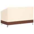 vidaXL Obaly na 3-miestne lavice 2 ks 159x84x56/81 cm, 600D Oxford