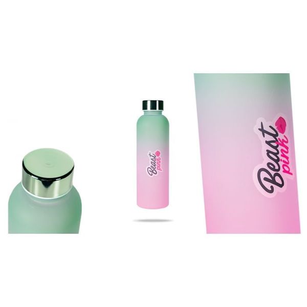 Fľaša Thirst Trap Bottle Gradient 500 ml - BeastPink