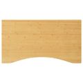 vidaXL Doska stola 110x60x2,5 cm bambus