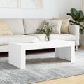 vidaXL Konferenčný stolík biely 102x50x36 cm kompozitné drevo