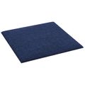 vidaXL Nástenný čelník 12 ks 30 x 30 cm Modrá látka