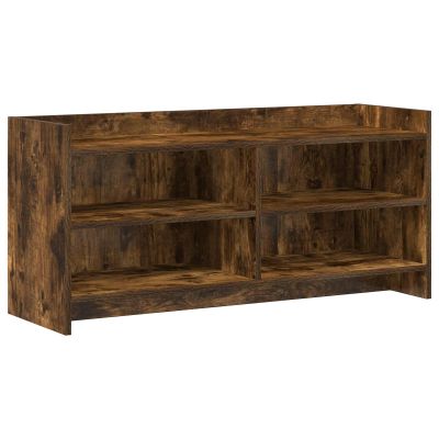 vidaXL TV skrinka 100 x 33 x 47 cm Dymový dub Kompozitné drevo