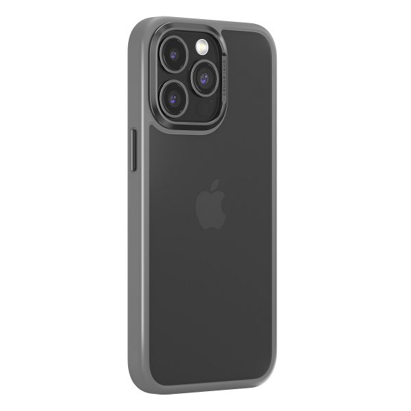 Puzdro Comma Joy Elegant pre iPhone 15 Plus sivá