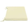 vidaXL Vankúš na lavičku SOEST 100% polyester Krémová 80 x 40 x 5 cm