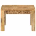 vidaXL Konferenčný stolík 55x55x35 cm masívne mangovníkové drevo
