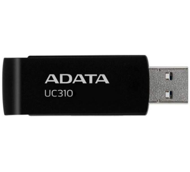 ADATA UC310/256GB/USB 3.2/USB-A/Čierna