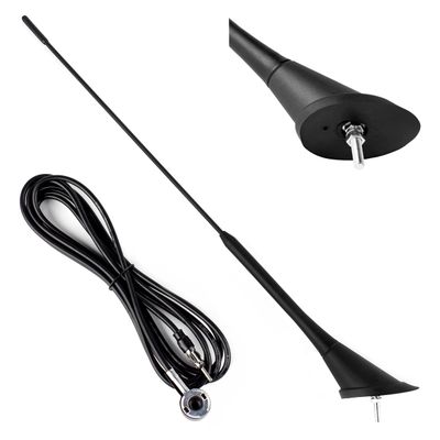 Autoanténa 40cm 5mm adaptér 3m kábel ANT07 AMiO-01507