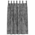 vidaXL Sametové závesy 2 ks Sivá 175 x 140 cm Zamat