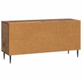 vidaXL TV skrinka Staré drevo 102 x 34,5 x 50 cm Kompozitné drevo