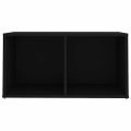 vidaXL TV skrinky 4 ks čierne 72x35x36,5 cm drevotrieska