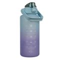 Motivačná fľaša na vodu 2000 ml, modrofialová Trizand 24496 Motivační láhev na vodu 2000 ml, modrofialová Trizand 24496