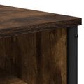 vidaXL Toaletný stolík Dymový dub 81 x 40 x 131 cm Kompozitné drevo