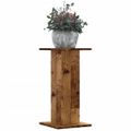 vidaXL Stojany na rastliny 2 ks staré drevo 30x30x60 cm kompoz. drevo