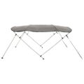 vidaXL Strieška Bimini s 3 oblúkmi a stenami 243x(170-182)x137 cm