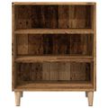 vidaXL Komoda staré drevo 57x35x75 cm kompozitné drevo