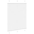 vidaXL plisovaná roleta biela 105x100 cm šírka látky 104,4 cm