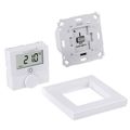 Homematic IP   Nástěnný termostat se senzorem vlhkosti a spínaným výstupem 230V – zápustná montáž  - HmIP-BWTH