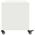 vidaXL TV skrinka biela 100,5x39x43,5 cm oceľ