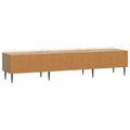 vidaXL TV skrinka 147 x 34,5 x 32 cm Dub artisan Kompozitné drevo