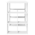 vidaXL Stôl Biela Kompozitné drevo 90 x 50 x 75 cm