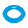Posilovací kružok silikonový 0 - 14 kg REBEL ACTIVE RBA-2501-BL modrý