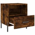 vidaXL Nočné stolíky 2 ks dymový dub 40x35x47,5 cm kompozitné drevo
