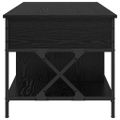 vidaXL Konferenčný stolík Čierny dub 100 x 55 x 48.5 cm