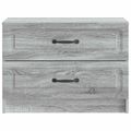 vidaXL Nočný stolík Sivá sonoma 62 x 34,5 x 44,5 cm Kompozitné drevo