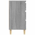 vidaXL Komoda sivý dub sonoma 60x35x70 cm spracované drevo