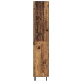 vidaXL Highboard 2 ks Staré drevo 69,5 x 34 x 180 cm Kompozitné drevo