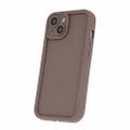 Rim TPU puzdro pre Samsung Galaxy A14 4G / A14 5G hnedé