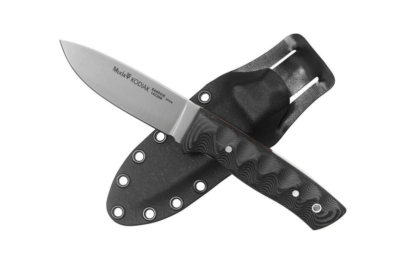 Muela KODIAK-SV.M/K outdoorový nôž 10 cm, šedá, Micarta, puzdro Kydex