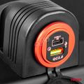 Nabíjačka 2xUSB 12/24V MOD-05 AMiO-02855