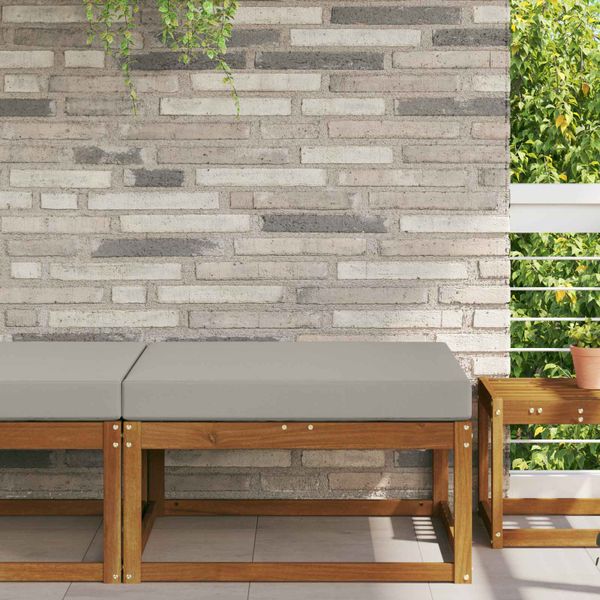 vidaXL Vankúš na vonkajšiu pohovku Biely 80 x 80 x 8 cm Polyester