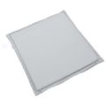 vidaXL Záhradné podsedáky 4 ks svetlosivé 45x45x2 cm štvorcové
