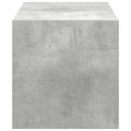 vidaXL Regál na topánky stohovateľné betónovo sivé 60x30x30,5 cm