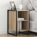 vidaXL Nočný stolík Sonoma 39.5 x 30 x 50 cm Kompozitné drevo