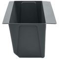 vidaXL Kvetinové boxy pre euro palety 24 ks Sivá 36 x 13,5 x 9,5 cm