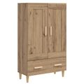 vidaXL Highboard Dub artisan 70 x 31 x 115 cm Kompozitné drevo
