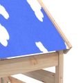 vidaXL Herná veža Hnedá 52,5 x 85 x 265 cm Masívne borovicové drevo