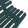 vidaXL Záhradná lavička 145,5 cm, plast, zelená