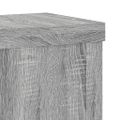 vidaXL Stojany na rastliny 2 ks sivé sonoma 15x15x20 cm kompoz. drevo
