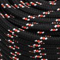 vidaXL Lodné lano čierne 16 mm 25 m polypropylén