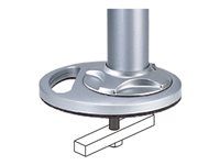 Upevňovací komponent (žrď, platnička s priechodkou) - pre Displej LCD - strieborná - veľkosť obrazovky: 10"-30" - na stôl - pre NewStar FPMA-D1030, D910, D920, D930, D940, Tilt/Turn/Rotate Triple Desk Mount