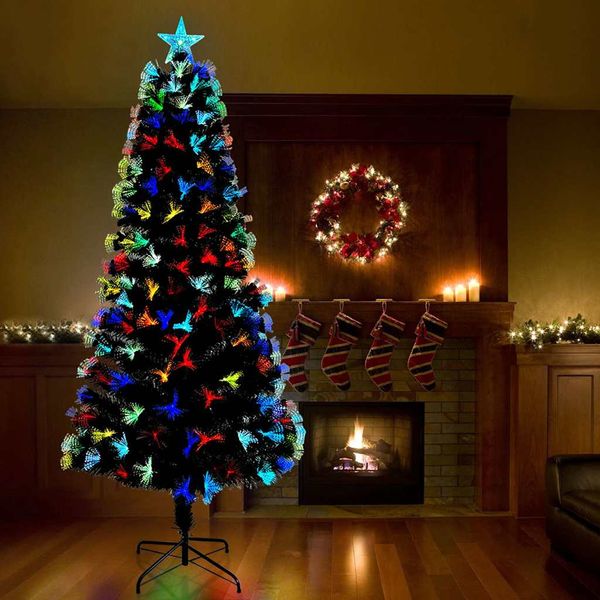 vidaXL Umelý vianočný stromček s 300 LED-i Zelená 240 cm PVC