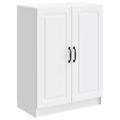 vidaXL Servírovacia skriňa Biela 66 x 34,5 x 87 cm Kompozitné drevo